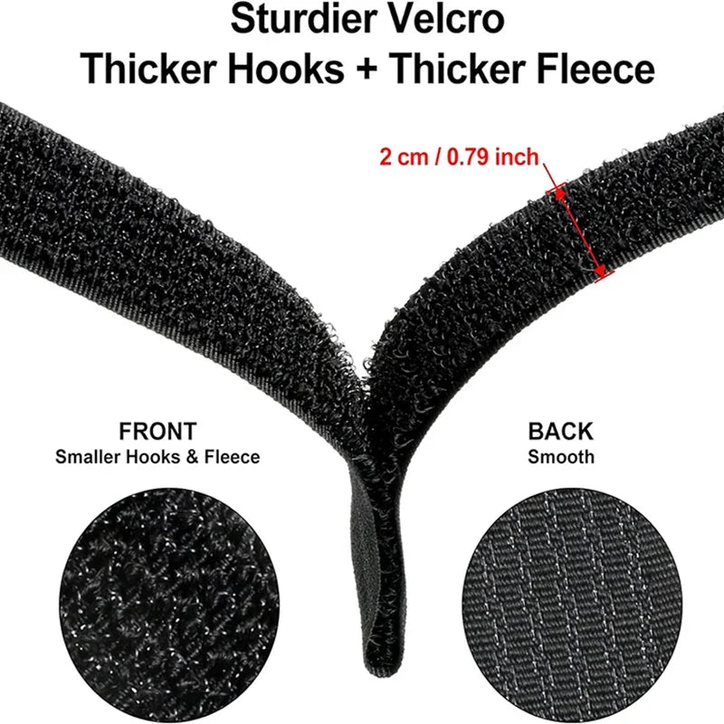 TidyForge Cut-to-Length Reusable Cable Ties