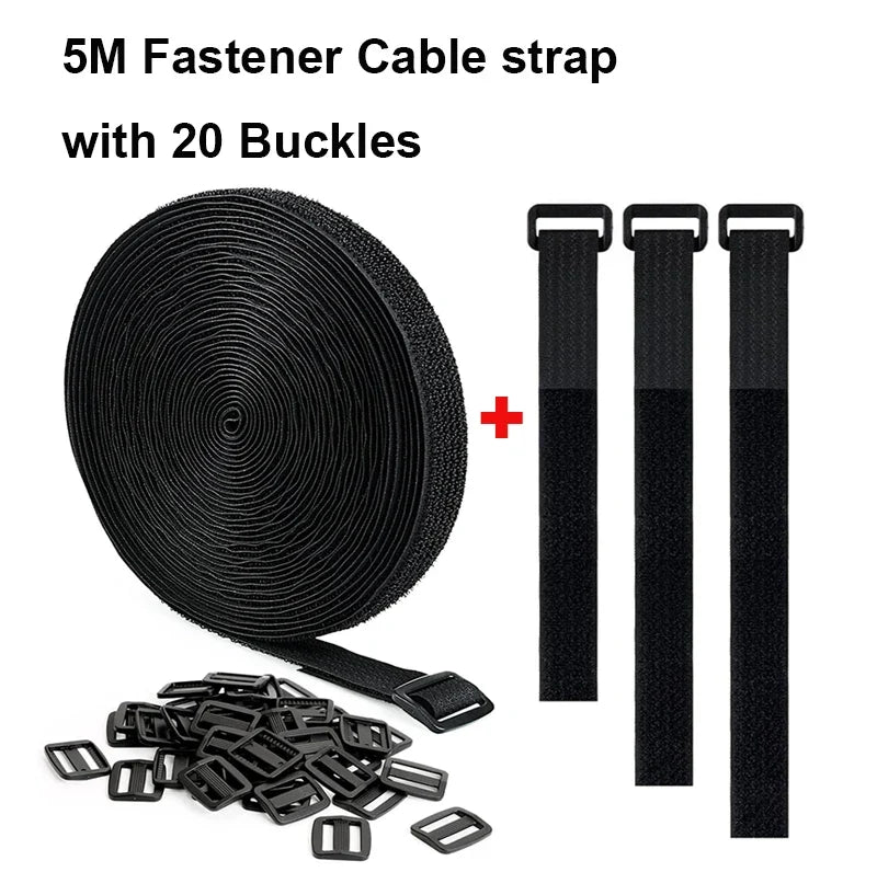 TidyForge Cut-to-Length Reusable Cable Ties