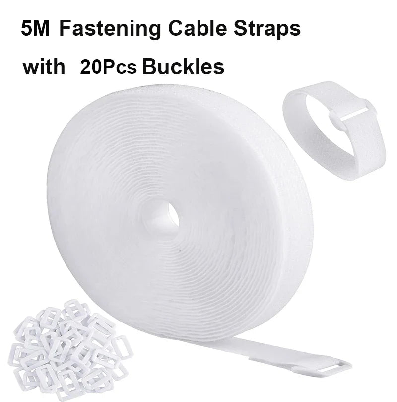 TidyForge Cut-to-Length Reusable Cable Ties