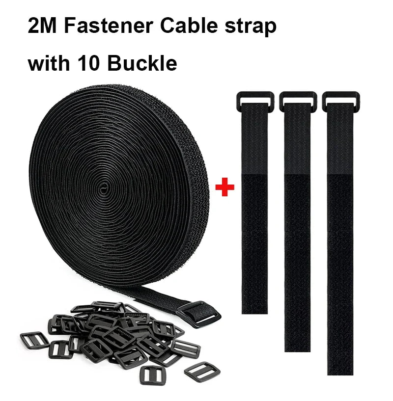 TidyForge Cut-to-Length Reusable Cable Ties