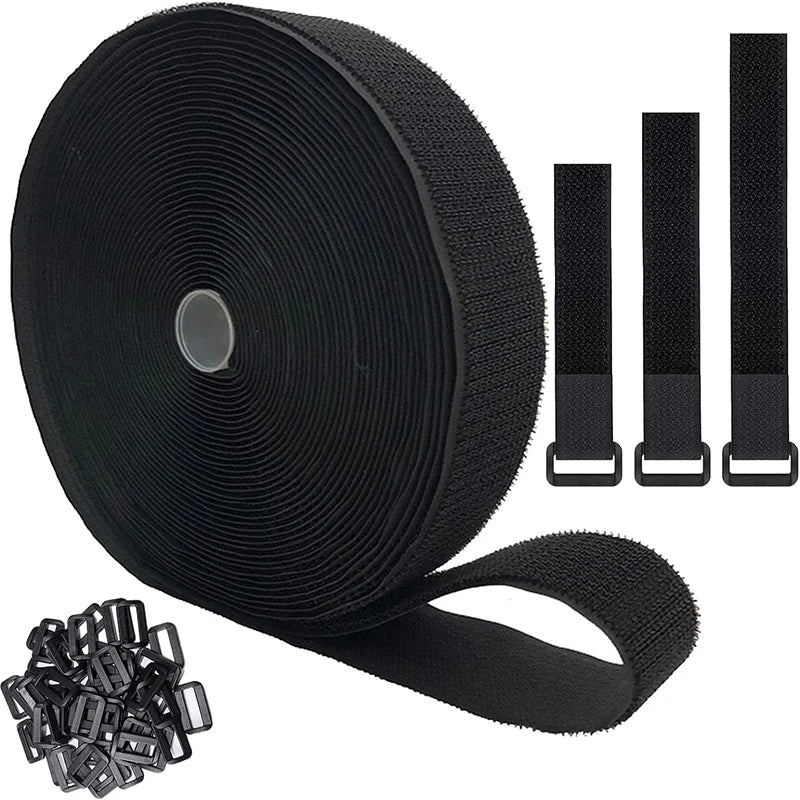 TidyForge Cut-to-Length Reusable Cable Ties